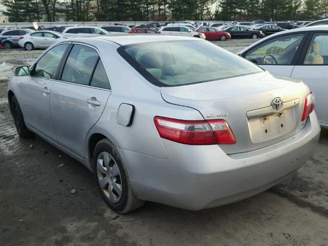 4T1BE46K38U252383 - 2008 TOYOTA CAMRY CE SILVER photo 3