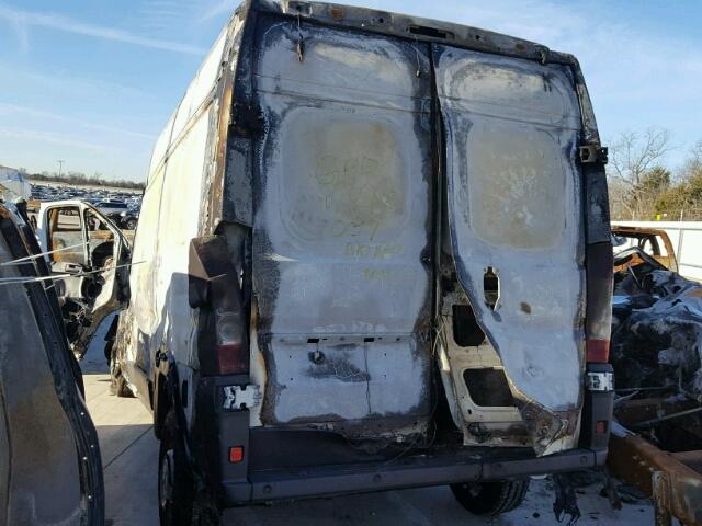 3C6TRVBG8HE516191 - 2017 RAM PROMASTER 烧焦的 照片 3