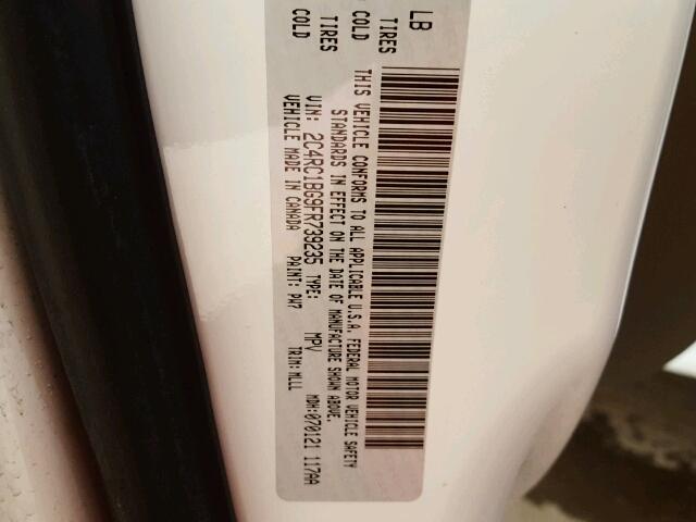 2C4RC1BG9FR739235 - 2015 CHRYSLER TOWN & COU 白色 照片 10