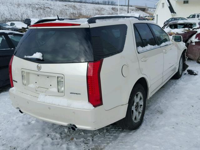 1GYEE637540186539 - 2004 CADILLAC SRX WHITE photo 4