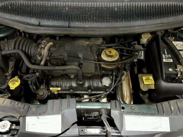 1B8GP25R41B130507 - 2001 DODGE CARAVAN SE GREEN photo 7