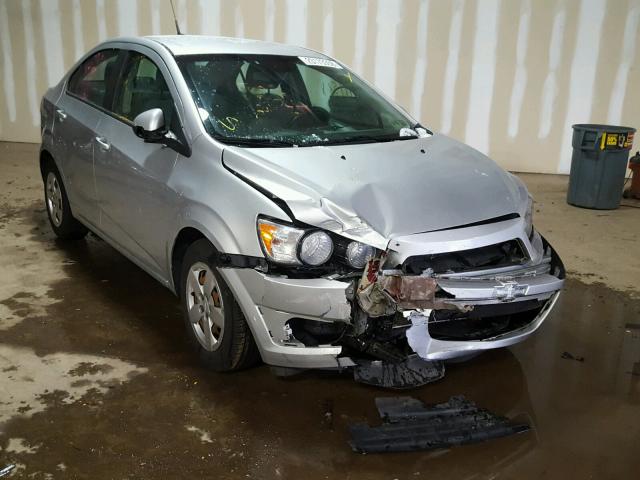 1G1JA5SG4D4119573 - 2013 CHEVROLET SONIC LS SILVER photo 1