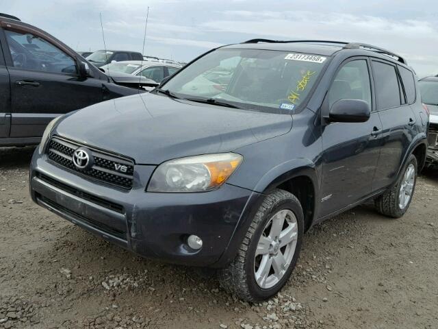 JTMBK32V376019887 - 2007 TOYOTA RAV4 SPORT CHARCOAL photo 2