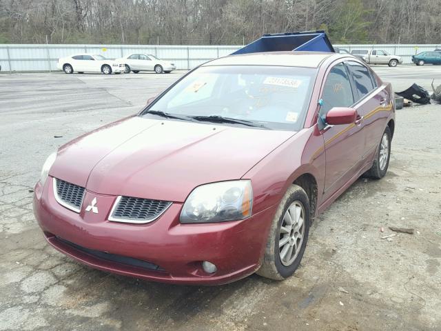 4A3AB36F35E062253 - 2005 MITSUBISHI GALANT ES MAROON photo 2