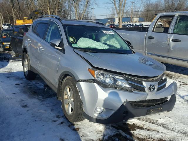 2T3RFREV2EW159412 - 2014 TOYOTA RAV4 XLE SILVER photo 1