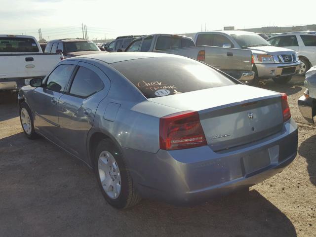 2B3KA43R76H392603 - 2006 DODGE CHARGER SE GRAY photo 3