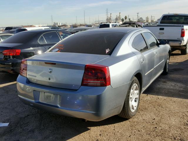 2B3KA43R76H392603 - 2006 DODGE CHARGER SE GRAY photo 4