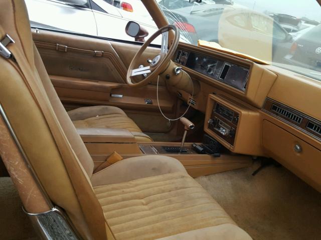 3K47U8R436241 - 1978 OLDSMOBILE CUTLASS BROWN photo 5