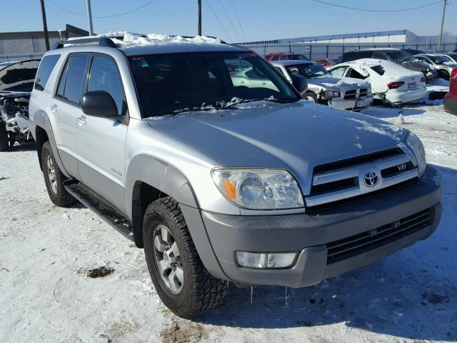 JTEBT14R230011001 - 2003 TOYOTA 4RUNNER SR SILVER photo 1