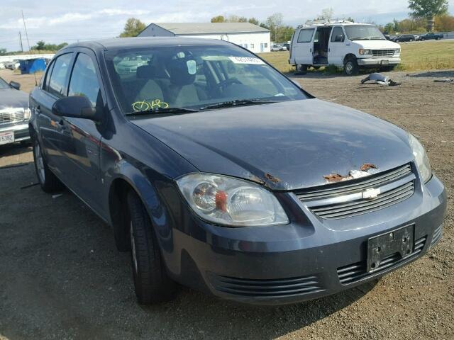 1G1AT58H197168228 - 2009 CHEVROLET COBALT LT BLUE photo 1