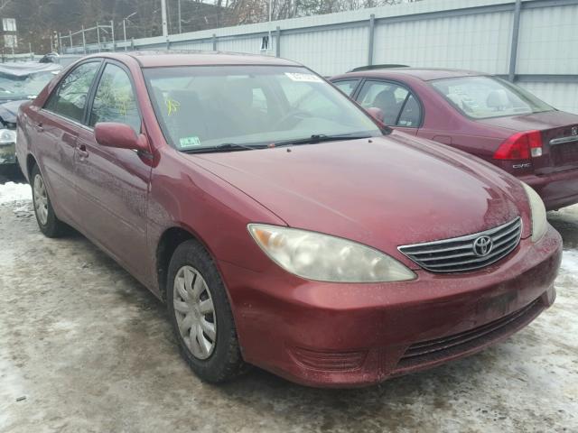 4T1BE32K15U022448 - 2005 TOYOTA CAMRY LE BURGUNDY photo 1