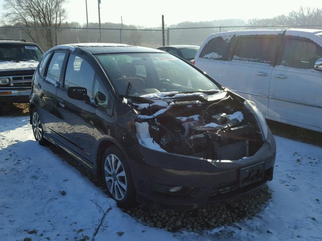 JHMGE8H52CC041942 - 2012 HONDA FIT SPORT BLACK photo 1