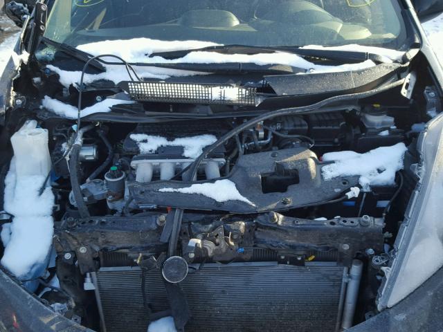 JHMGE8H52CC041942 - 2012 HONDA FIT SPORT BLACK photo 7