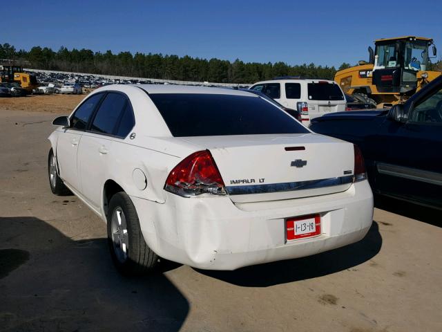 2G1WT58K481269177 - 2008 CHEVROLET IMPALA LT WHITE photo 3