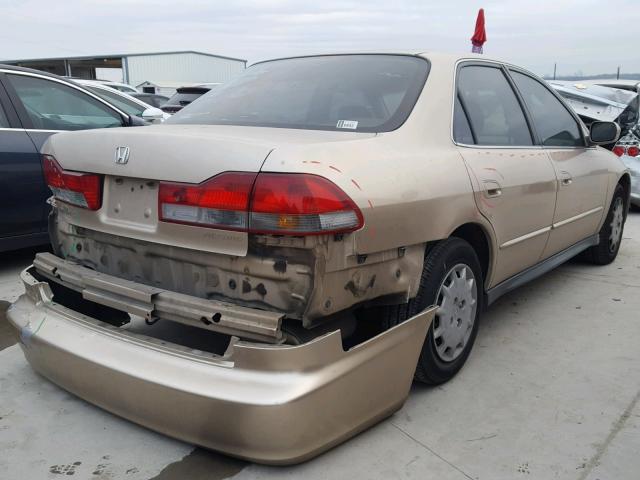 1HGCG564X1A113113 - 2001 HONDA ACCORD LX TAN photo 4