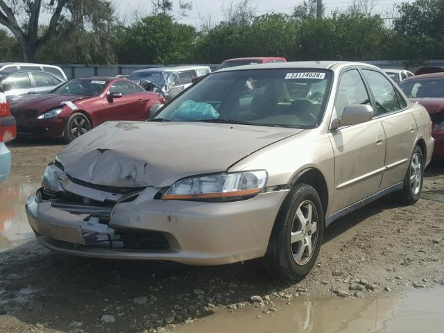 JHMCG567XYC005029 - 2000 HONDA ACCORD SE BEIGE photo 2