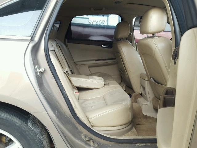 2G1WC58RX79162552 - 2007 CHEVROLET IMPALA LT TAN photo 6