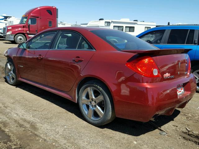 1G2ZM577094187326 - 2009 PONTIAC G6 GXP MAROON photo 3