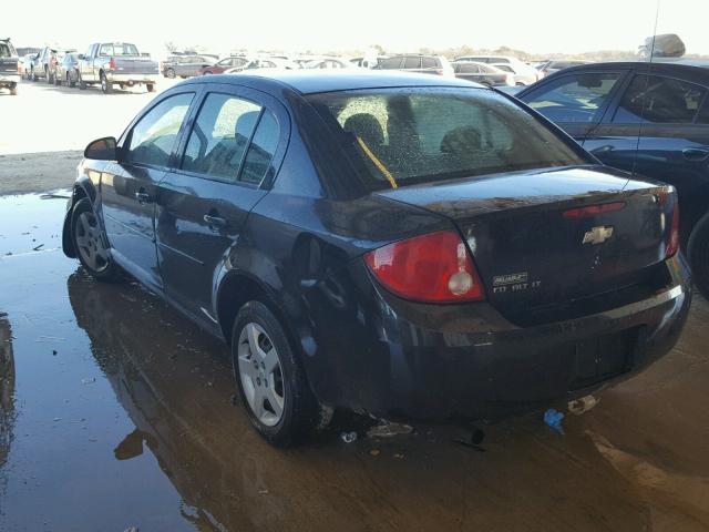 1G1AD5F58A7161111 - 2010 CHEVROLET COBALT 1LT BLACK photo 3