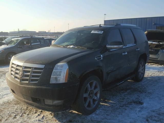 1GYS4BEF1CR219873 - 2012 CADILLAC ESCALADE L BLACK photo 2