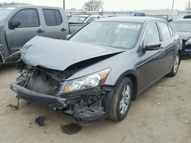 1HGCP2F44AA065932 - 2010 HONDA ACCORD LXP GRAY photo 2