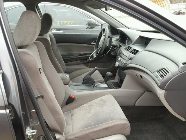 1HGCP2F44AA065932 - 2010 HONDA ACCORD LXP GRAY photo 5