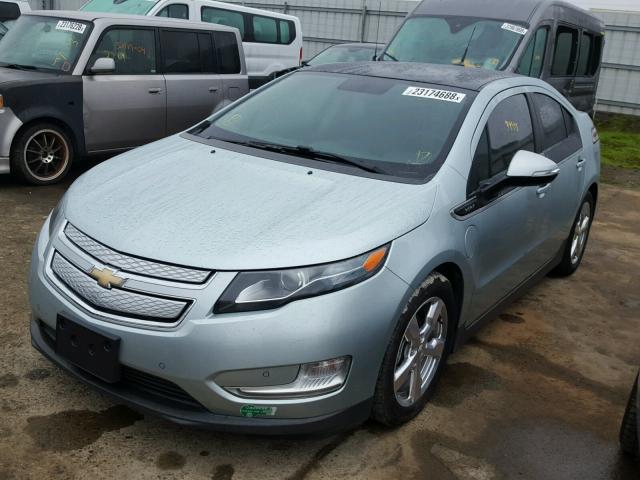 1G1RH6E49CU120609 - 2012 CHEVROLET VOLT TEAL photo 2