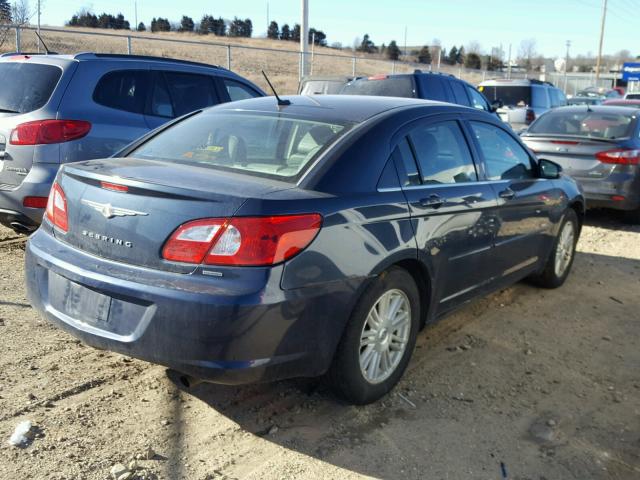 1C3LC56K08N196776 - 2008 CHRYSLER SEBRING TO BLUE photo 4