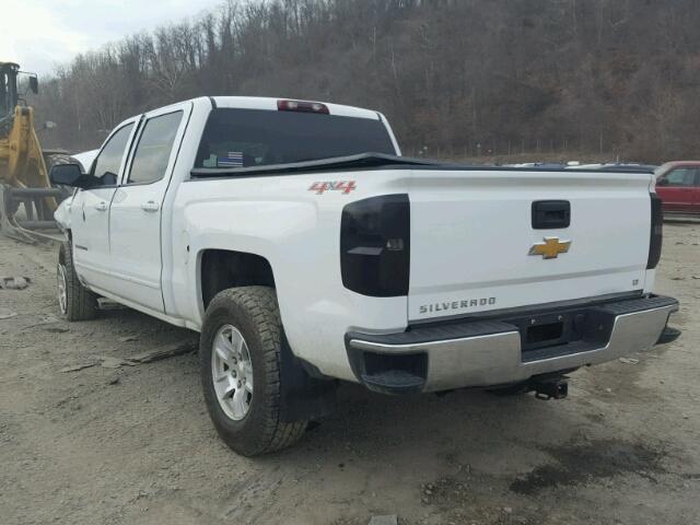 3GCUKRECXFG102347 - 2015 CHEVROLET SILVERADO WHITE photo 3