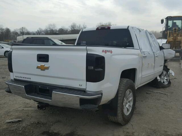 3GCUKRECXFG102347 - 2015 CHEVROLET SILVERADO WHITE photo 4