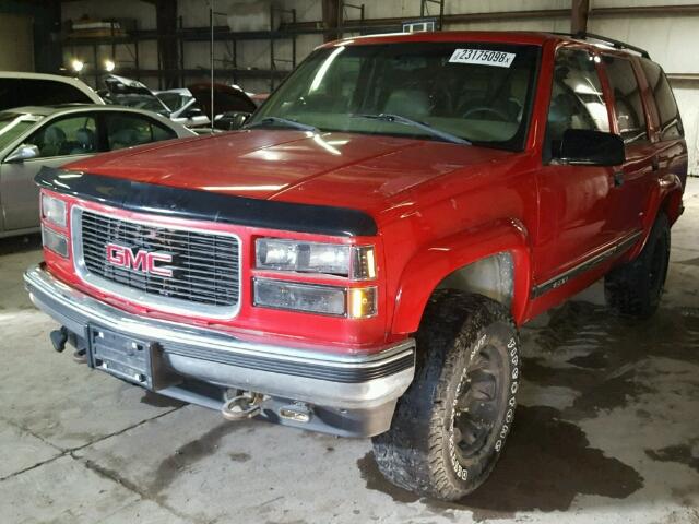 1GKEK13R9XR516660 - 1999 GMC DENALI RED photo 2