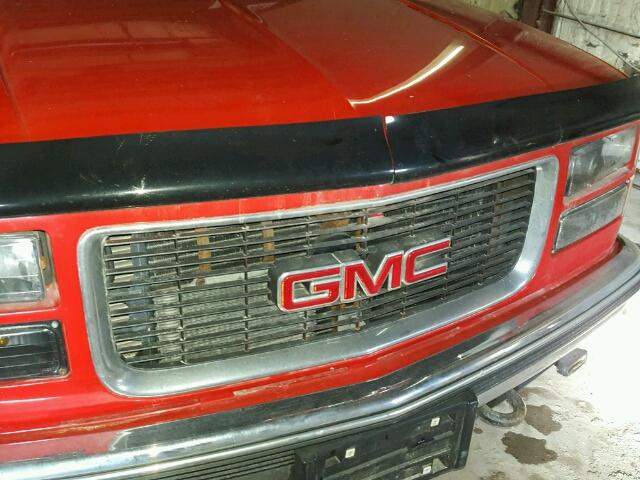 1GKEK13R9XR516660 - 1999 GMC DENALI RED photo 9