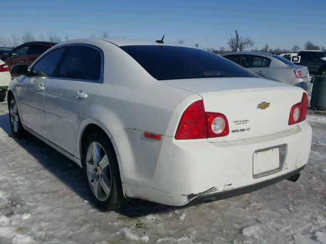 1G1ZD5E70BF397748 - 2011 CHEVROLET MALIBU 2LT WHITE photo 3