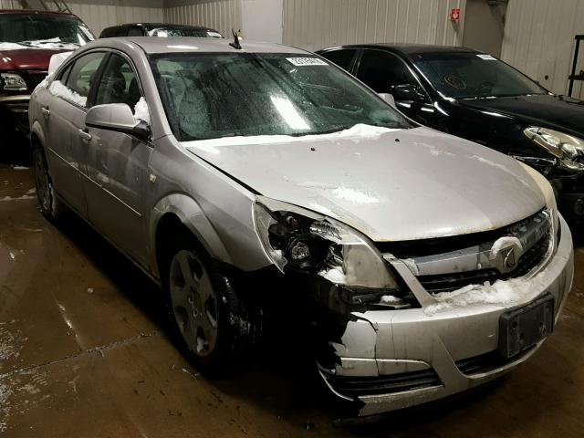 1G8ZS57B78F291718 - 2008 SATURN AURA XE SILVER photo 1