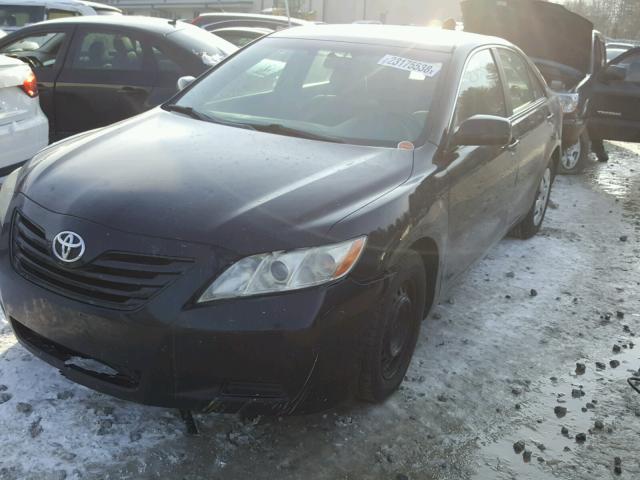 4T4BE46K49R109997 - 2009 TOYOTA CAMRY BASE BLACK photo 2
