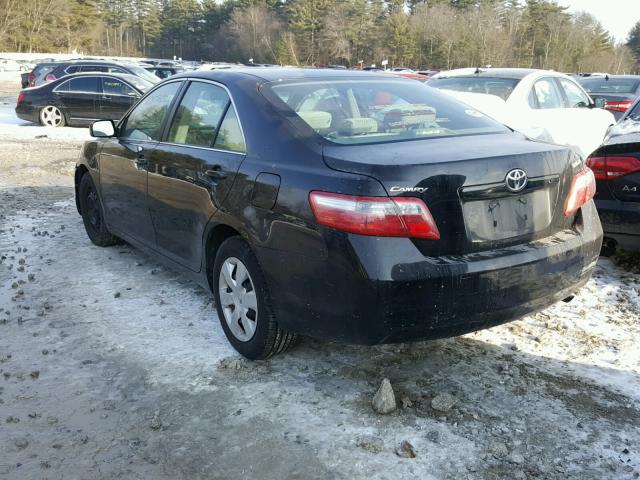 4T4BE46K49R109997 - 2009 TOYOTA CAMRY BASE BLACK photo 3