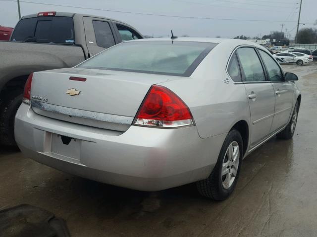 2G1WB58N479167942 - 2007 CHEVROLET IMPALA LS SILVER photo 4