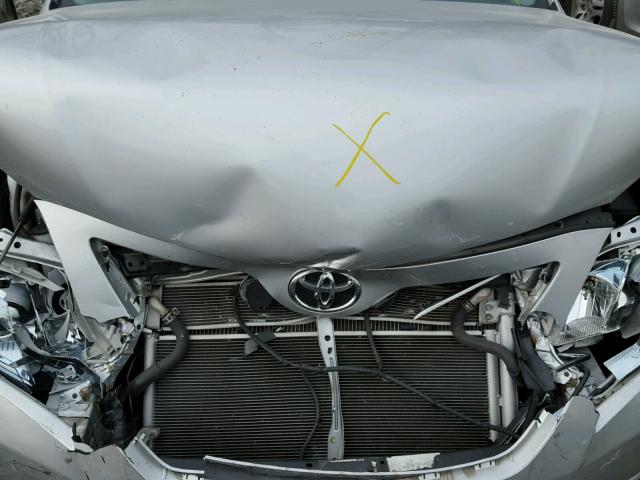 4T1BB46K09U082445 - 2009 TOYOTA CAMRY HYBR SILVER photo 7