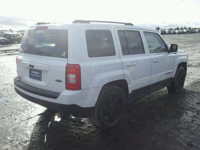 1C4NJPBA7ED691111 - 2014 JEEP PATRIOT SP WHITE photo 4