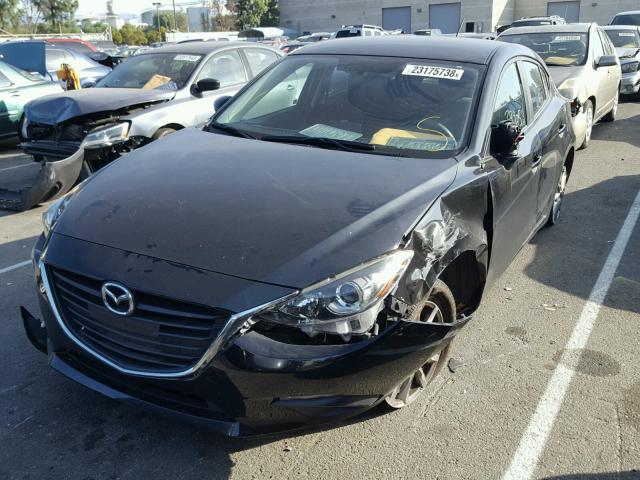 3MZBM1K76GM246696 - 2016 MAZDA 3 SPORT BLACK photo 2