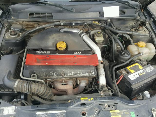 YS3DF75N9T7012245 - 1996 SAAB 900 SE TUR BLACK photo 7