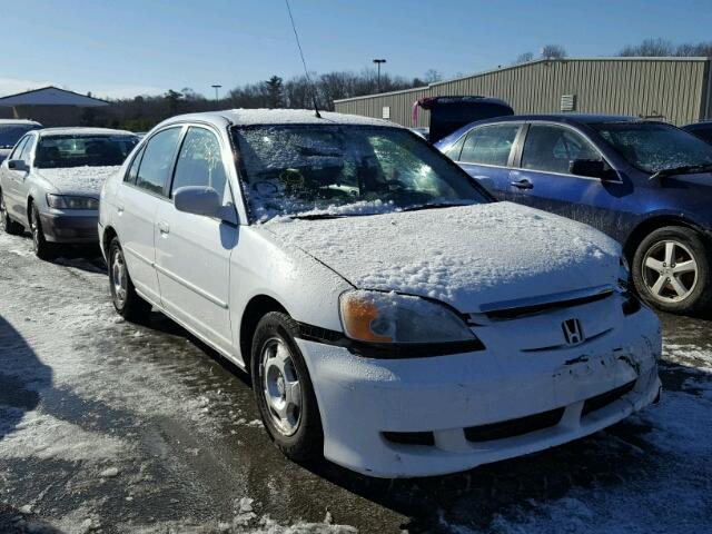 JHMES96693S005804 - 2003 HONDA CIVIC HYBR WHITE photo 1