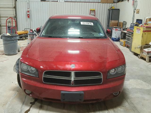 2B3KA53H96H259838 - 2006 DODGE CHARGER R/ MAROON photo 9