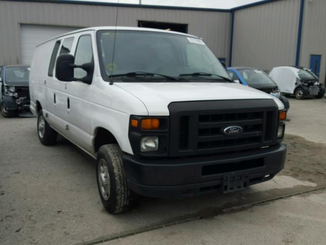 1FTNS14W49DA89243 - 2009 FORD ECONOLINE WHITE photo 1