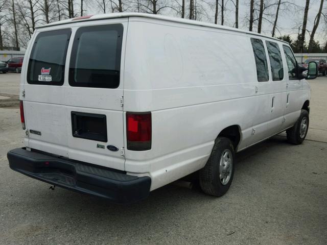 1FTNS14W49DA89243 - 2009 FORD ECONOLINE WHITE photo 4