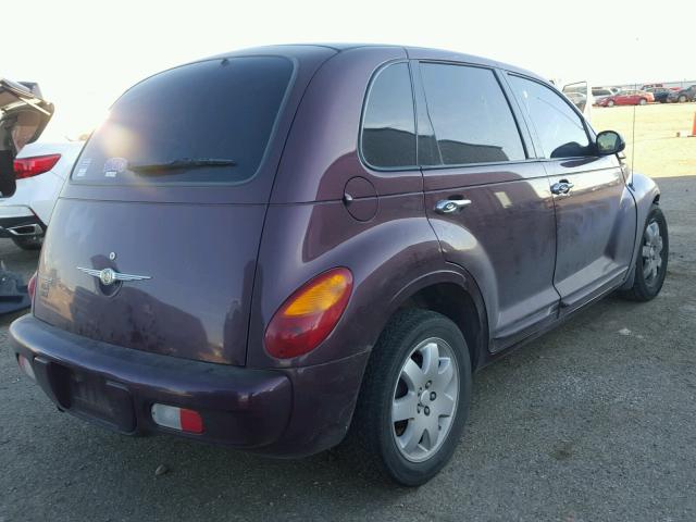 3C4FY58B13T510628 - 2003 CHRYSLER PT CRUISER BURGUNDY photo 4