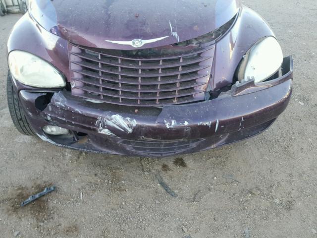 3C4FY58B13T510628 - 2003 CHRYSLER PT CRUISER BURGUNDY photo 9