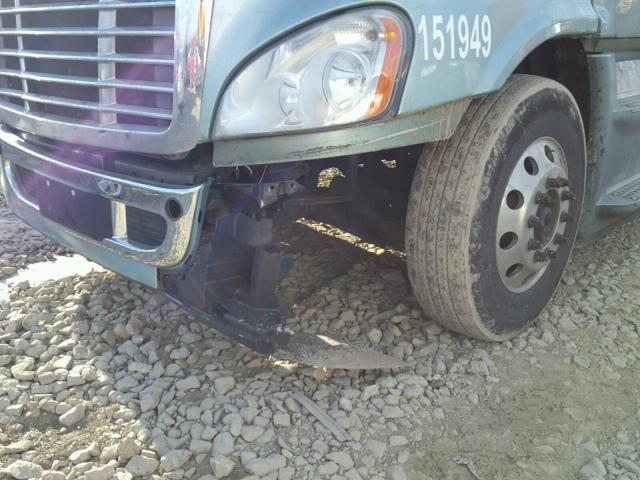 1FUJGLD51FLGD5430 - 2015 FREIGHTLINER CASCADIA 1 BLUE photo 9