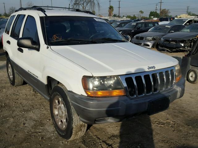 1J4GX48S41C729202 - 2001 JEEP GRAND CHER WHITE photo 1