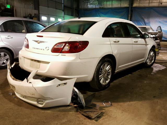 1C3LC56R47N502048 - 2007 CHRYSLER SEBRING TO WHITE photo 4